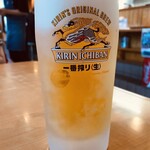 榮ラーメン - 生ビール