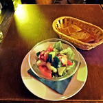 Rue Favart - タコとセロリのマリネ