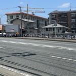 江ちゃんラーメン - 食後…数えた！40人以上50人弱でした(@_@)