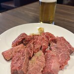 炭火焼肉 久 - 特上ハラミ2人前