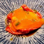 肉の宇佐川 - ユッケ