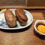 肉の宇佐川 - 炭火焼きハンバーグダブル
