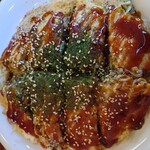 お好み焼き 鉄板焼き 寿々 - 肉玉そば