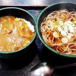 ゆで太郎 - 朝食カレー丼