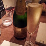 トラットリアチッチョ - スパークリングワイン♪