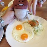 ガスト - 目玉焼きセット399円