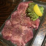 炭火焼肉と韓国料理の店 きむらや - ネギタン塩1,580円