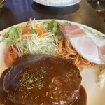 洋風食堂 枝 - ハンバーグ定食①