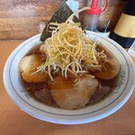 えびす丸 - ネギチャーシューメン大盛り　¥1300