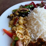 アバーレストラン - 豆のカレー