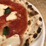 窯焼きバルカフェ らんぷ+k - マルゲリータ：１６８０円（土曜日のランチ時に撮影）