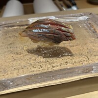 鮨　いの - 鯵　脂がのっており美味しすぎておかわりした