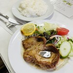 大善食堂 - 料理写真:テキライス（ナイフとフォークで食う）