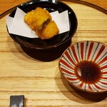 かま田 - 鱧フライ