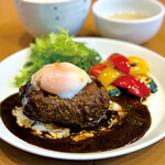 【数量　限定】信州牛　軽井沢ハンバーグ（平日のみ販売しております。）