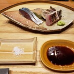 かま田 - 鯖、伊佐木