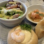 レッドロブスター 江ノ島店 - ハーバーセットの前菜