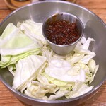 やきとん三吉 - お通し￥300　2025.6.11