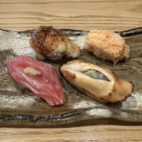 藤鮨 - 鮪ほほ肉、椎茸