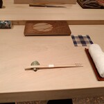 鮨 銀座 おのでら - カウンターセット