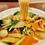 湖南人家 - 20250623五目焼きそば1,210円➁