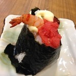 才谷家 - H.26.7.23.夜 海老明太マヨおにぎり 230円