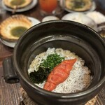 炉ばた 灯台 - 明太しらすバターの炊き込みご飯