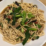 中国小麦粉料理専門店恵泉 - 干豆腐の炒め物