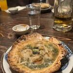 炉ばた 灯台 - 帆立の海苔バター