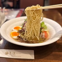 中国料理 青冥 堂島本店 - 近江牛入り冷麺(1,300円)