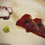 鮨 加 - 勝浦の鰹、佐島のタコ