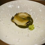 鮨 加 - 鮑の肝和え