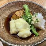 しんのすけ - 賀茂茄子と鱧の揚げ出し