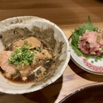 しんのすけ - あん肝煮、ねぎトロ
