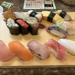 番やのすし 古沢店 - 満腹ランチ1210円