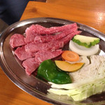 池田ファーム - 田子牛カルビ定食１７００円