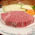 池田ファーム - 田子牛ヒレ定食３０００円