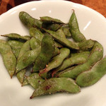 酒仙 しんばし光寿 - 2014.09　焼き枝豆