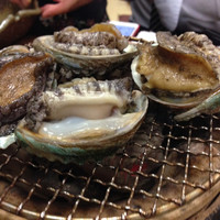 海鮮家 はこだて 本店 - コースの鮑