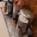 たつみ亭 - 卓上調味料