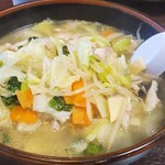 食堂 本田屋 - 野菜ラーメン