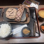 感動の肉と米 - 料理写真:
