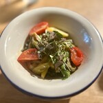 ETHICA - 夏野菜とサボテンのサラダ