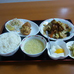 中華料理 福山 - 回鍋肉定食（６８０円）