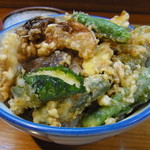 天公 - 2014.9)野菜天丼（９４０円）