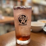 酒場 かね将 地下一階 - 梅しそサワー