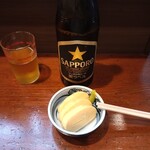 うなぎすぎ田 - お通しの出汁巻き卵焼き