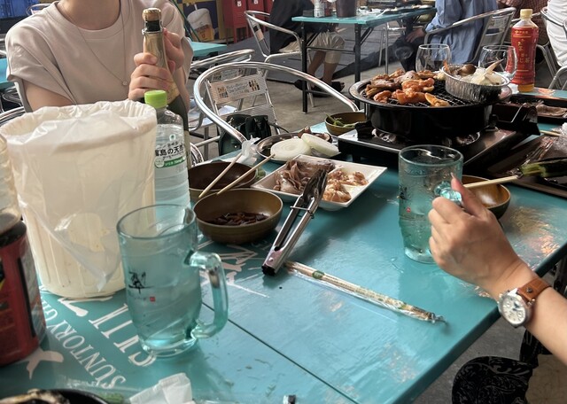 Ichiba Chokketsu Yanagibashi Beer Garden