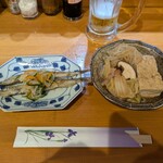 はな花 - シシャモ南蛮漬け　鶏肉すき焼き