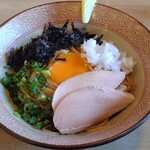 麺屋いとう 東金店 - 冷やし鶏油まぜそば並